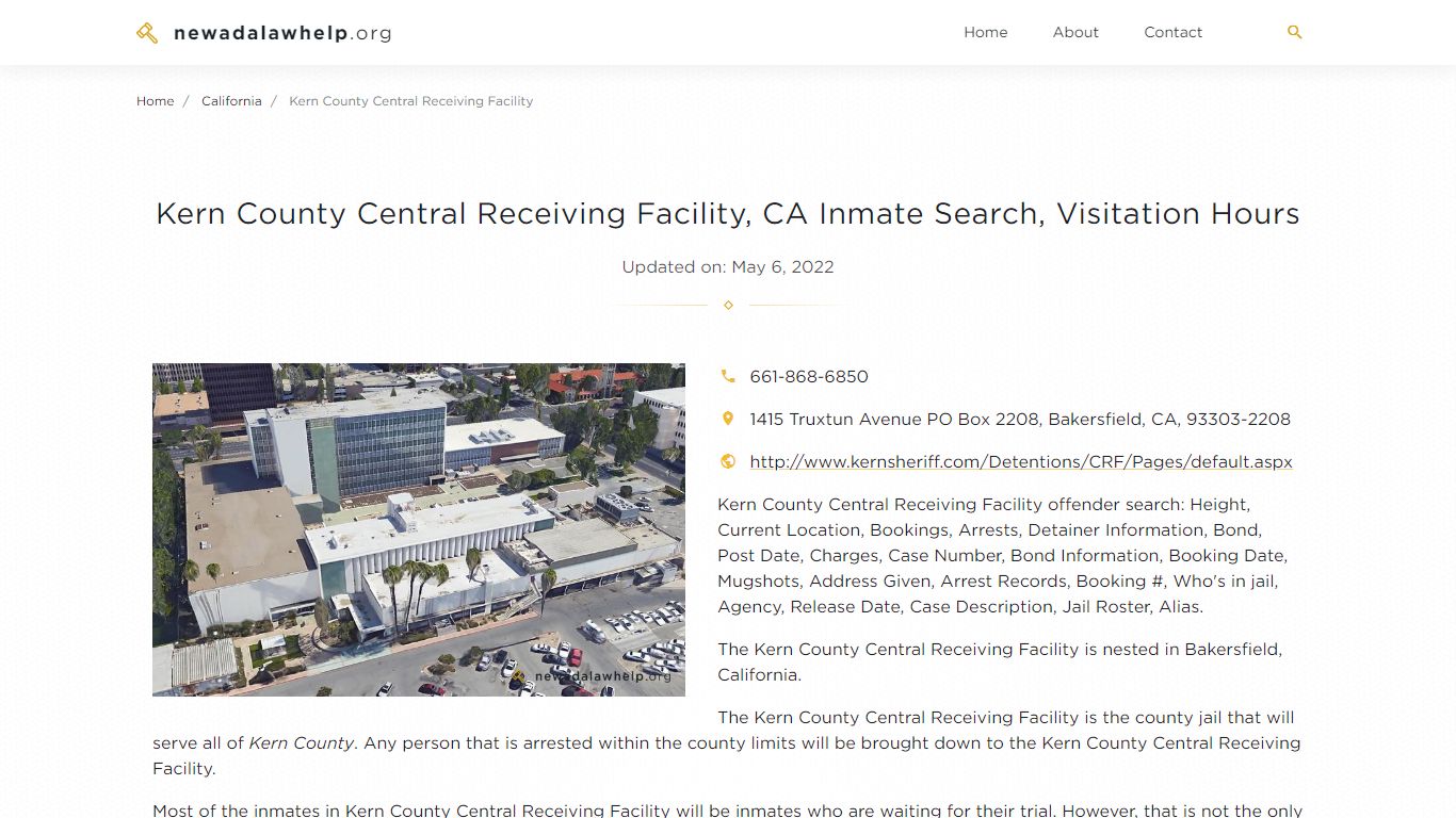 Kern County Central Receiving Facility - NevadaLawHelp